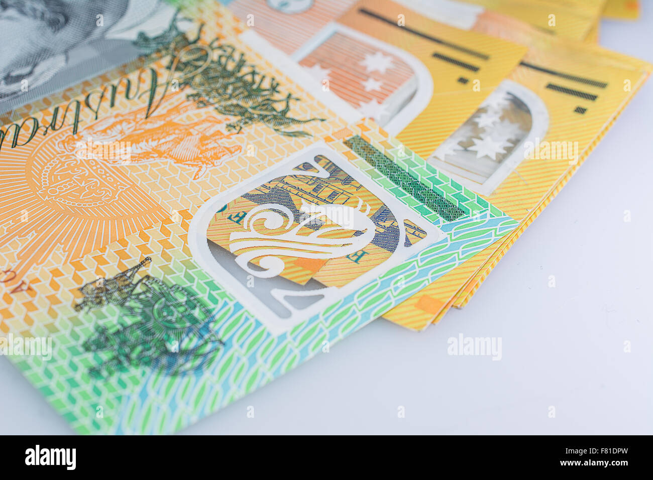 Australische hundert-Dollar-Banknote Stockfoto