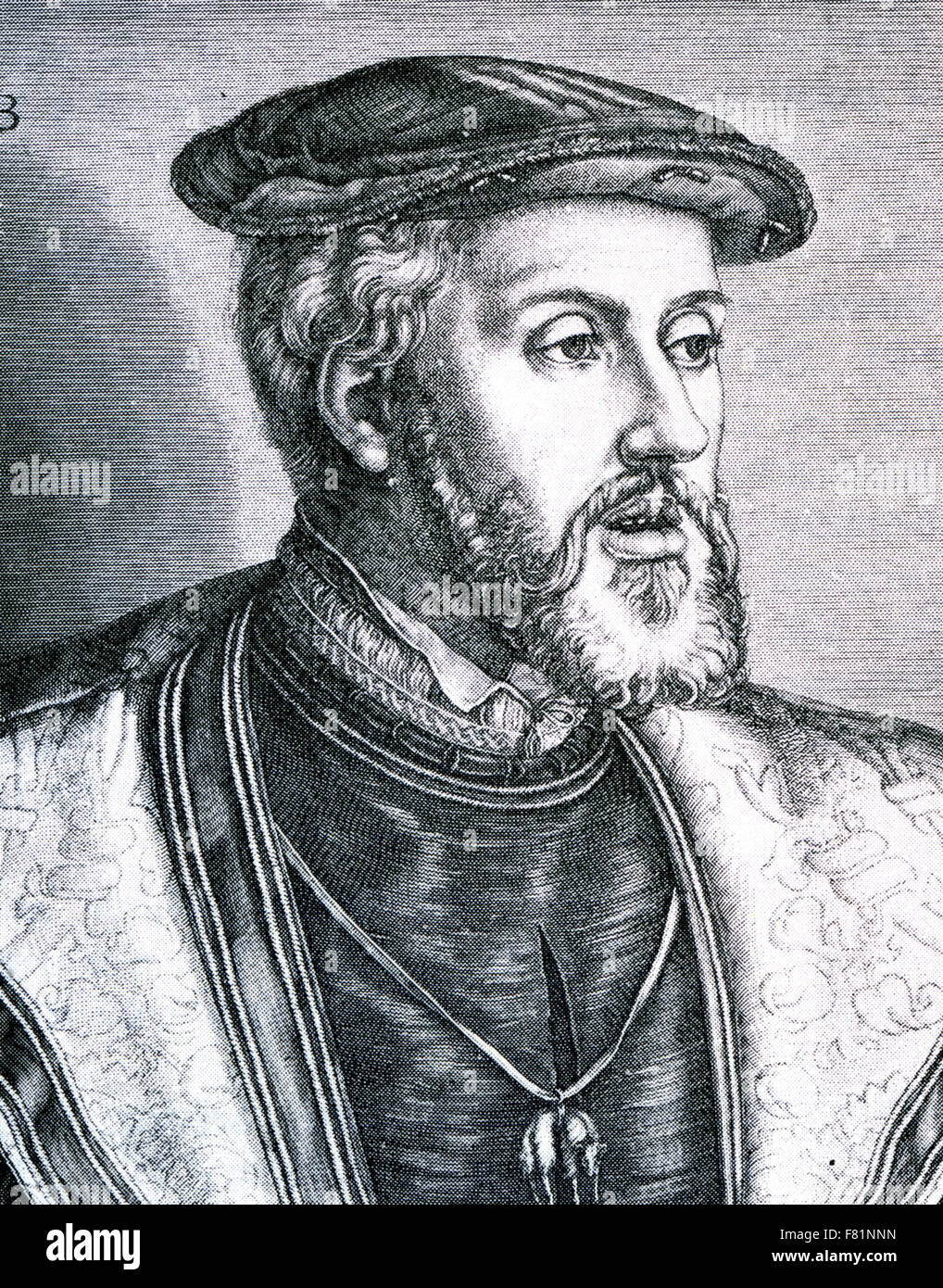 CHARLES I von Spanien alias Charles V, Heiliger römischer Kaiser (1500-1558) Stockfoto