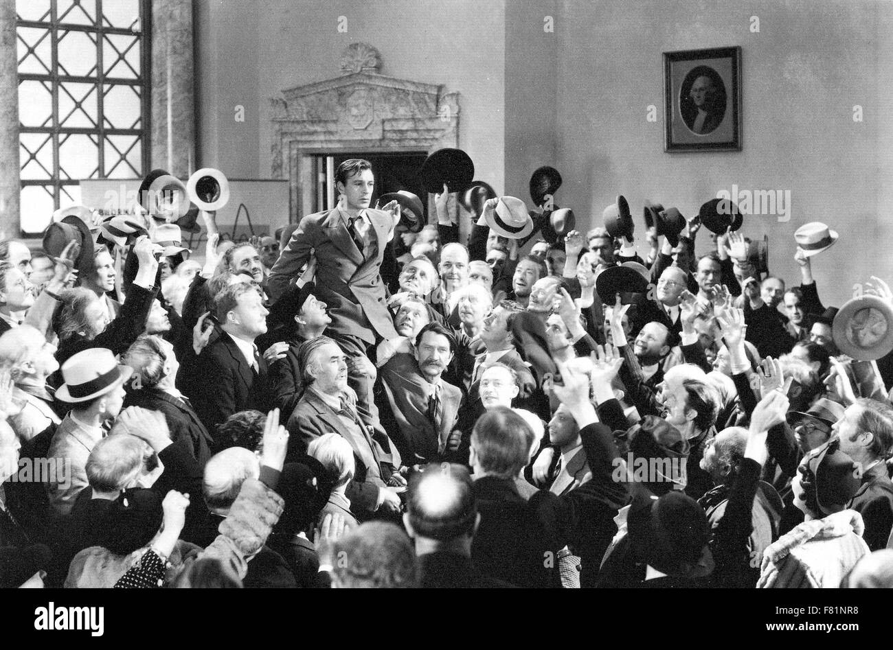 Herr SMITH geht zu WASHINGTON 1939 Columbia Pictures Film mit James Stewart Stockfoto