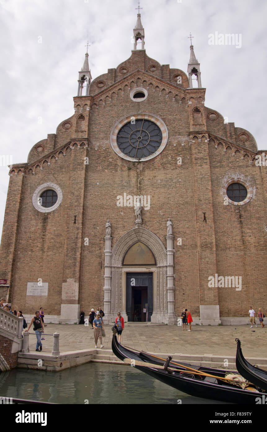 Santa Maria Gloriosa dei Frari Stockfoto