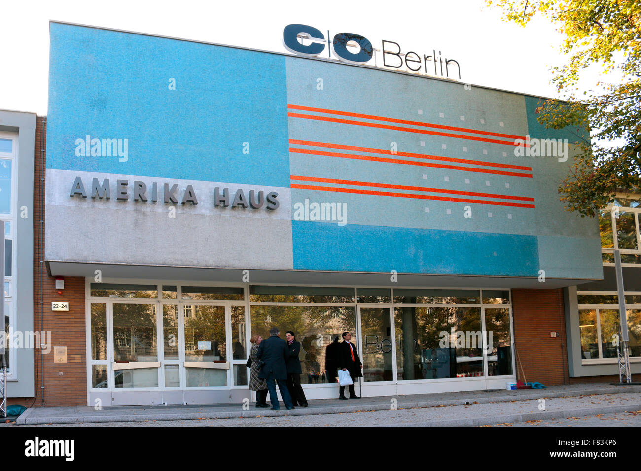 Amerika Haus - Wiedereroeffnung des "c/o Berlin" Im Amerikahaus, 29. Oktober 2014, Berlin-Charlottenburg. Stockfoto