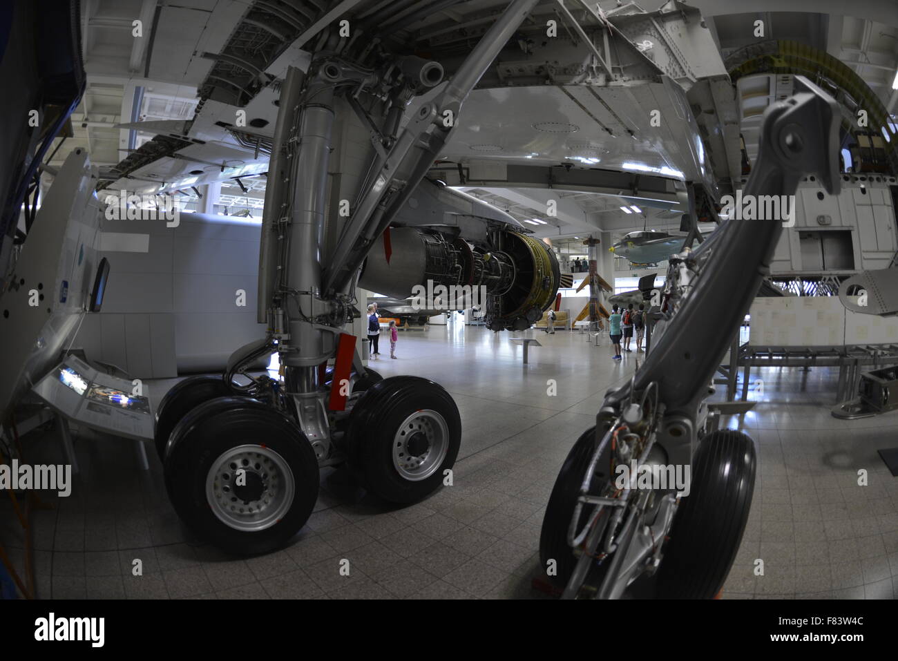 Marine und Luftschiff-Ausstellung im Deutschen Museum, München, Upper Bavaria, Bavaria, Germany Stockfoto