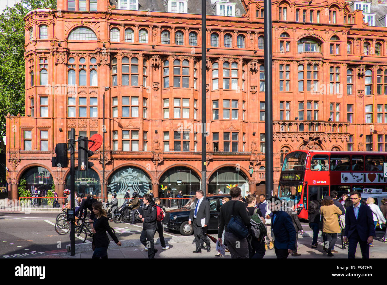 Alte Straße Kreisverkehr, London, England, U.K Stockfoto