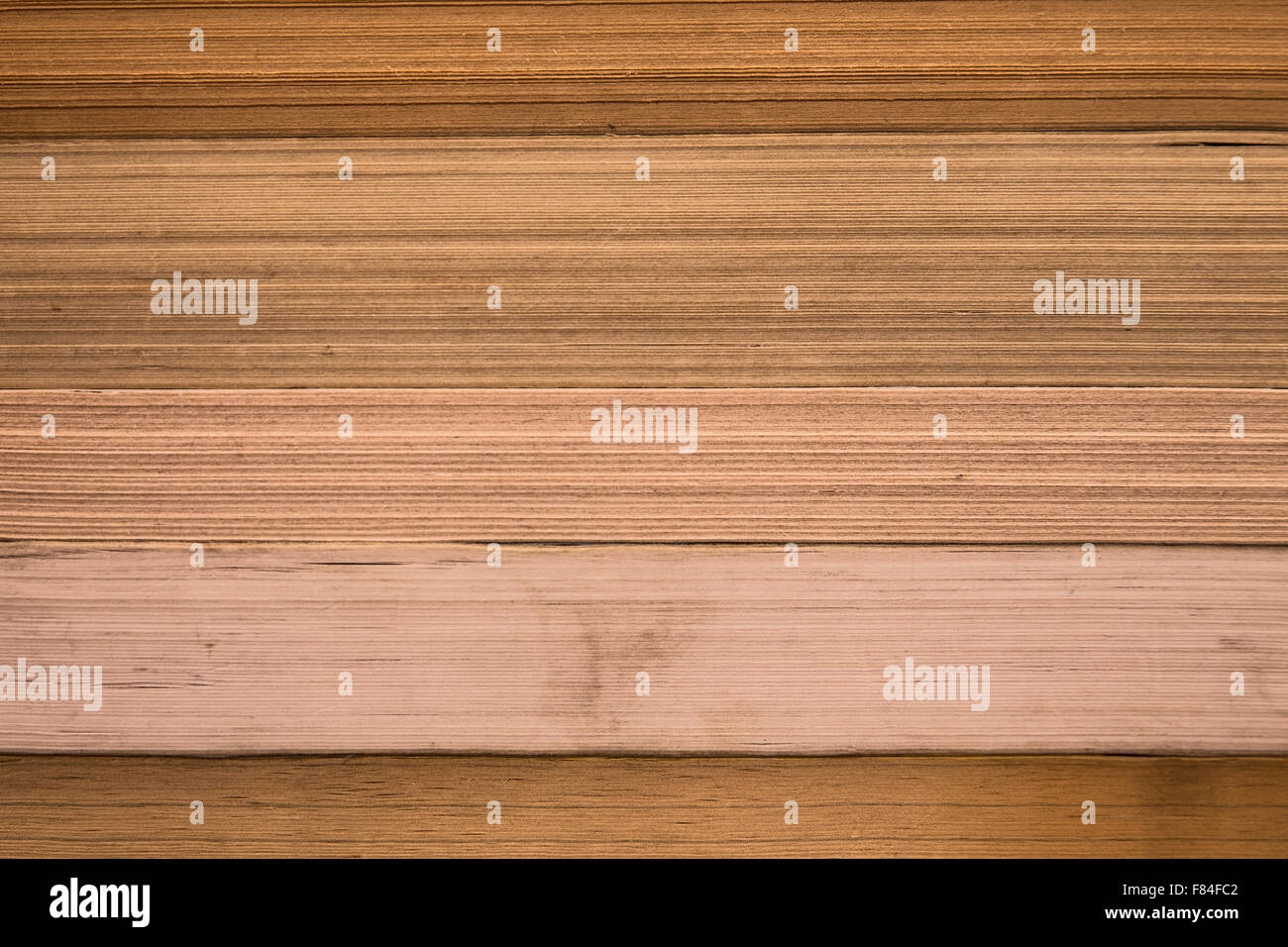 Papierstruktur enge Zusammensetzung der Stapel gut getragen gebrauchte Bücher Stockfoto