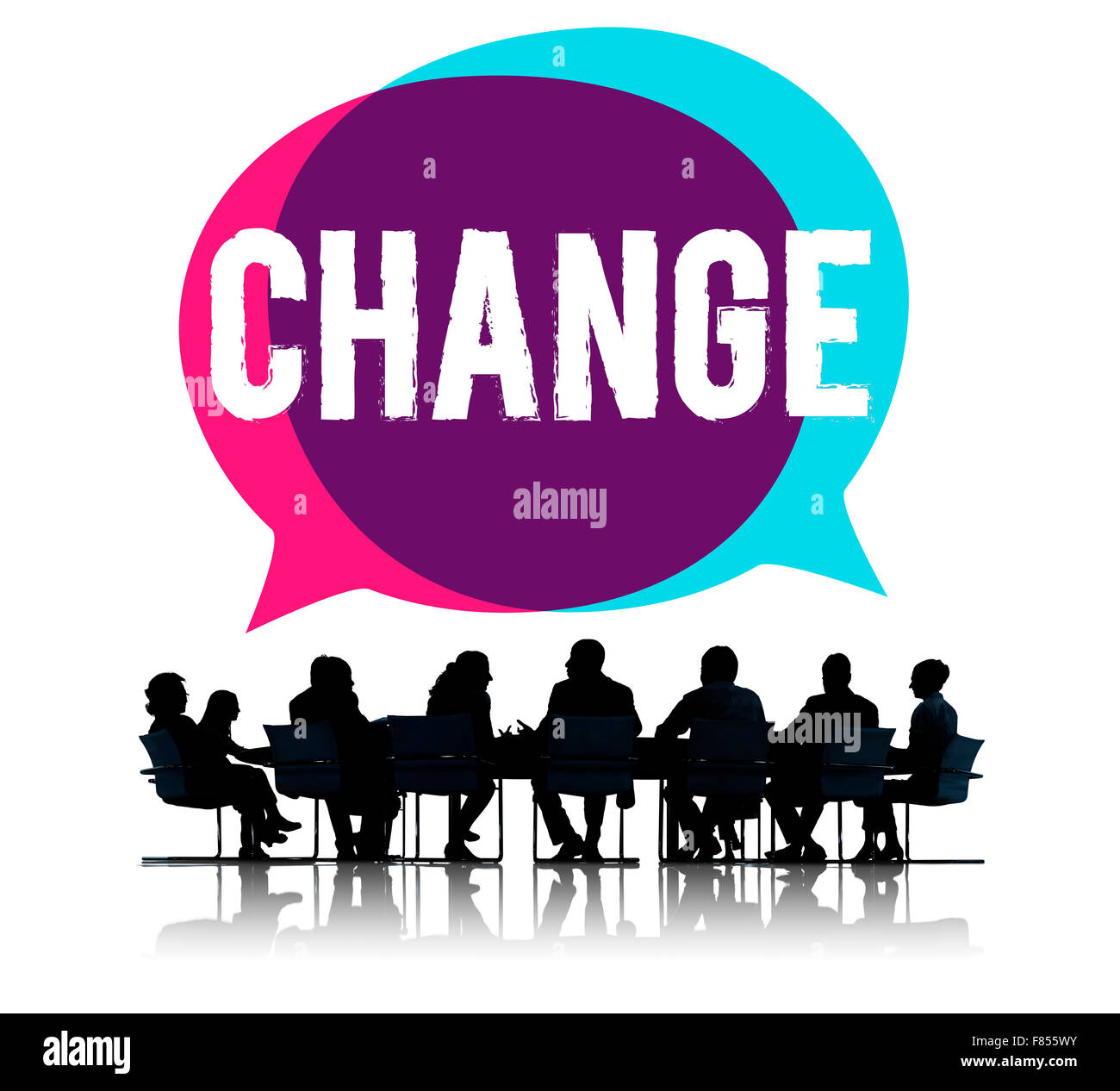 Änderung Lösungen neue Innovation Entwicklungskonzept Stockfoto