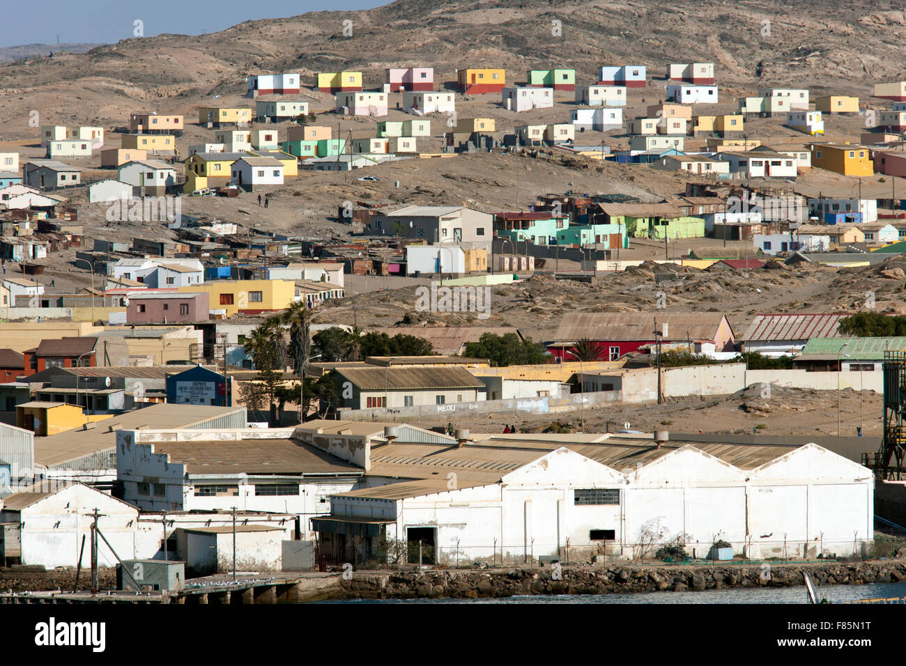 Stadt von Lüderitz, Namibia, Afrika Stockfoto
