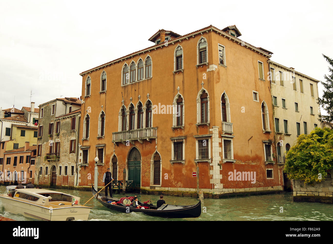 Italien, Venedig, Palazzo Giovanelli, Canale Grande Stockfoto