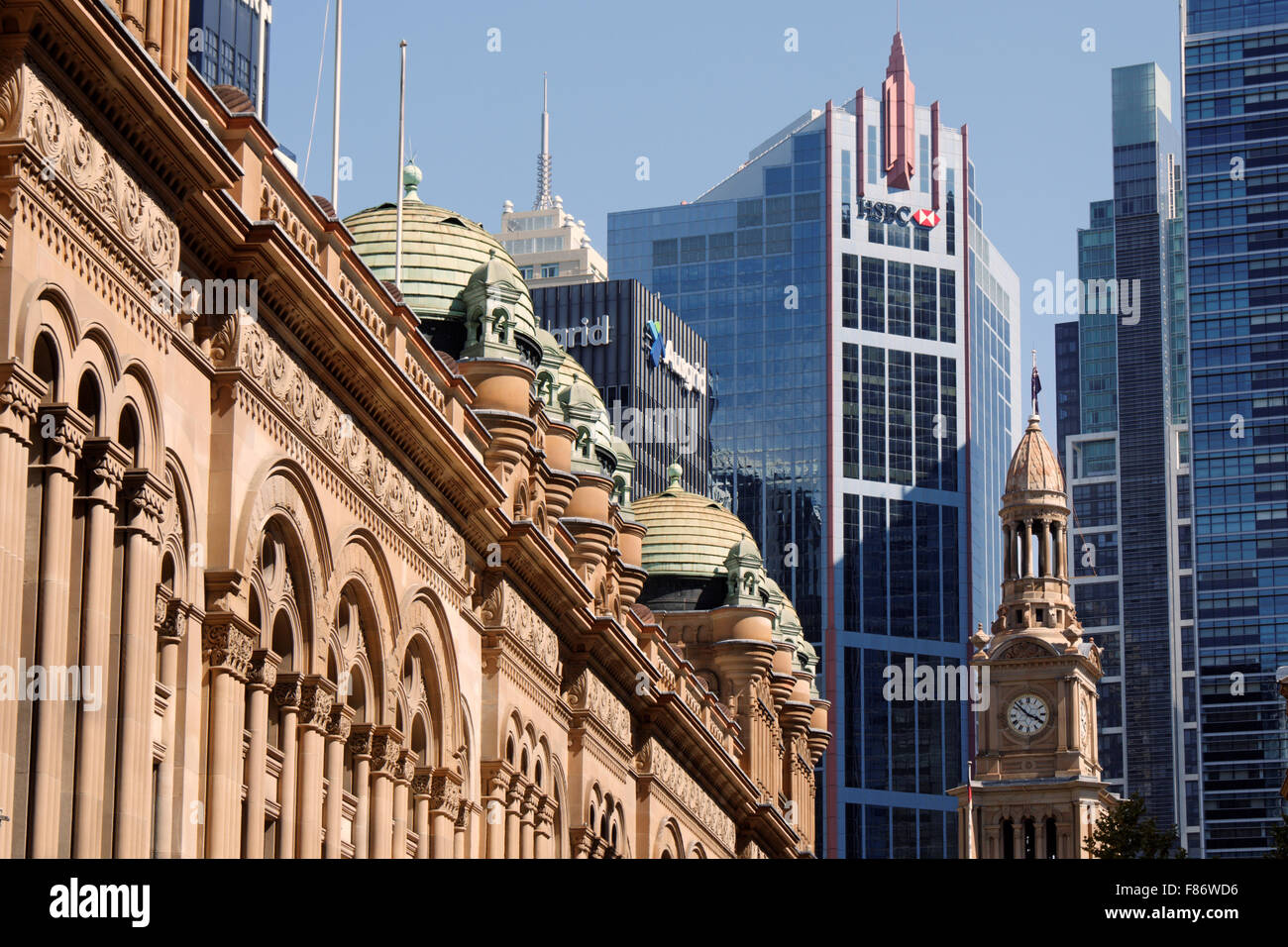 Queen Victoria Gebäude ich Sydney ich Australien Stockfoto