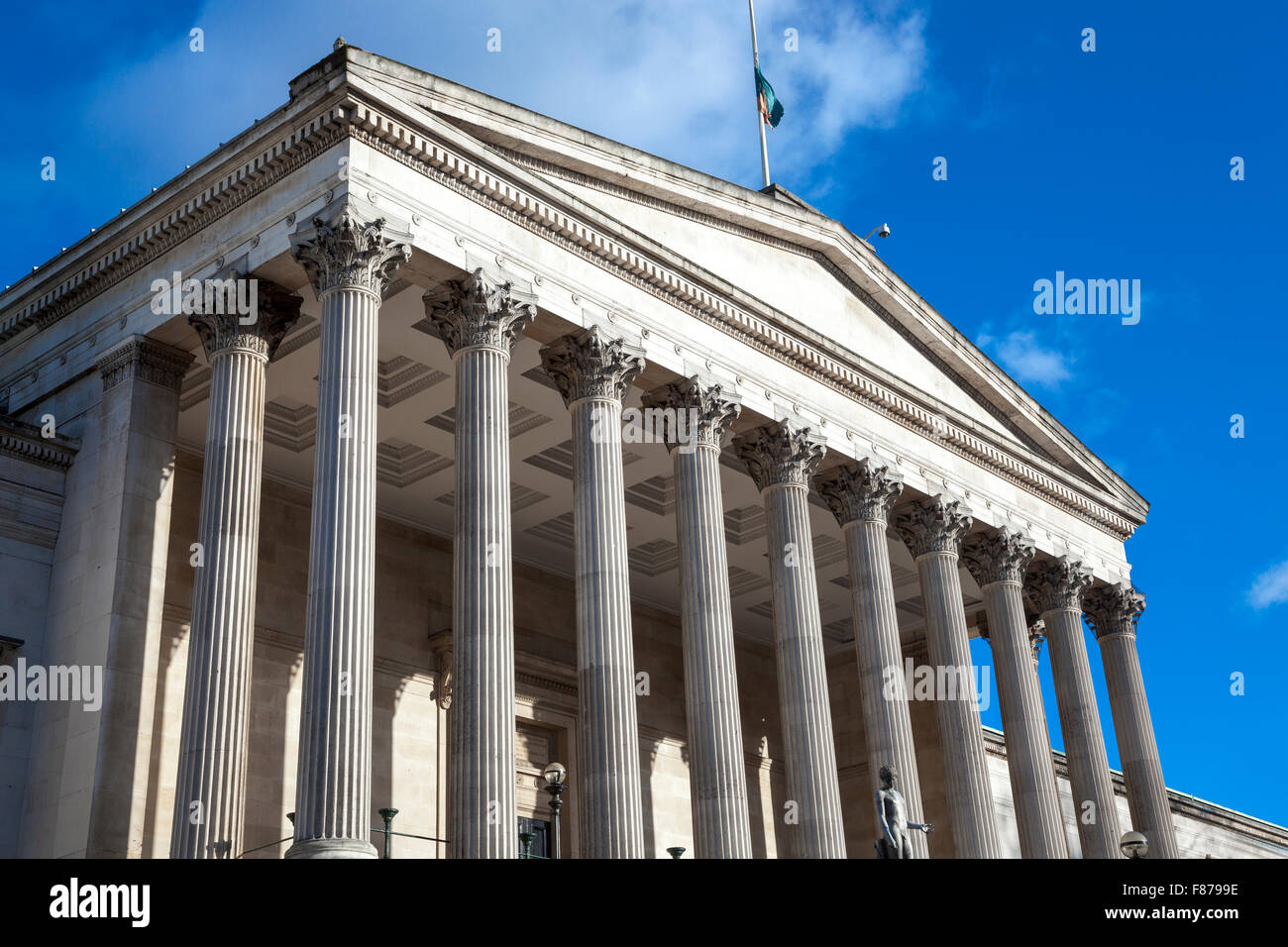 Wilkins Gebäude (Hauptcampus) des University College London auf Gower Street, Bloomsbury, London, UK Stockfoto