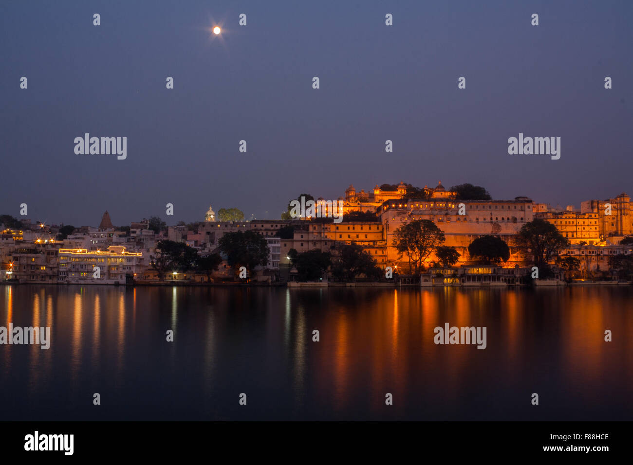 Besuch in Udaipur, Indien Stockfoto