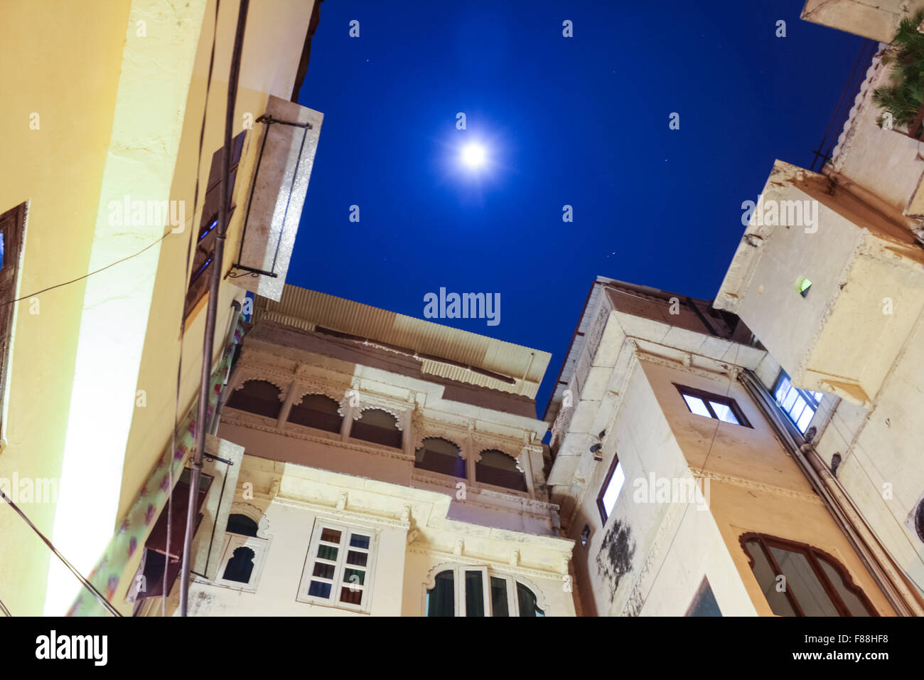 Besuch in Udaipur, Indien Stockfoto