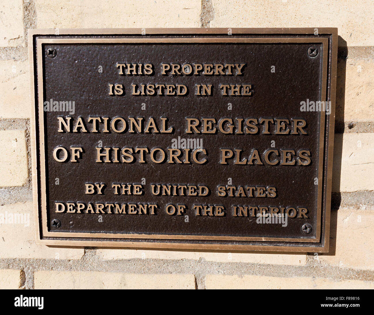 Fergus Falls regionale Behandlungszentrum ist im National Register of Historic Places. Geschlossene 2005. Fergus Falls Minnesota MN USA Stockfoto