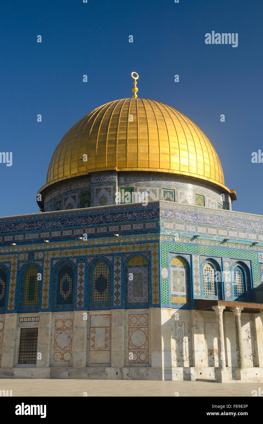 Kuppel des Rock, Ost-Jerusalem, Israel/Palästina Stockfoto