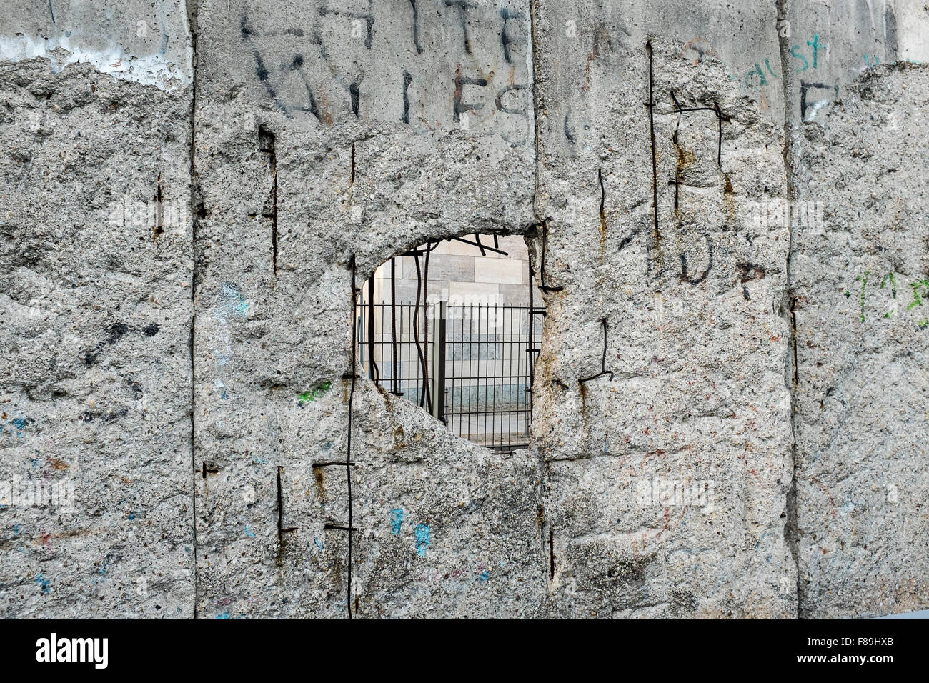 Berliner Mauer, Deutschland Stockfoto