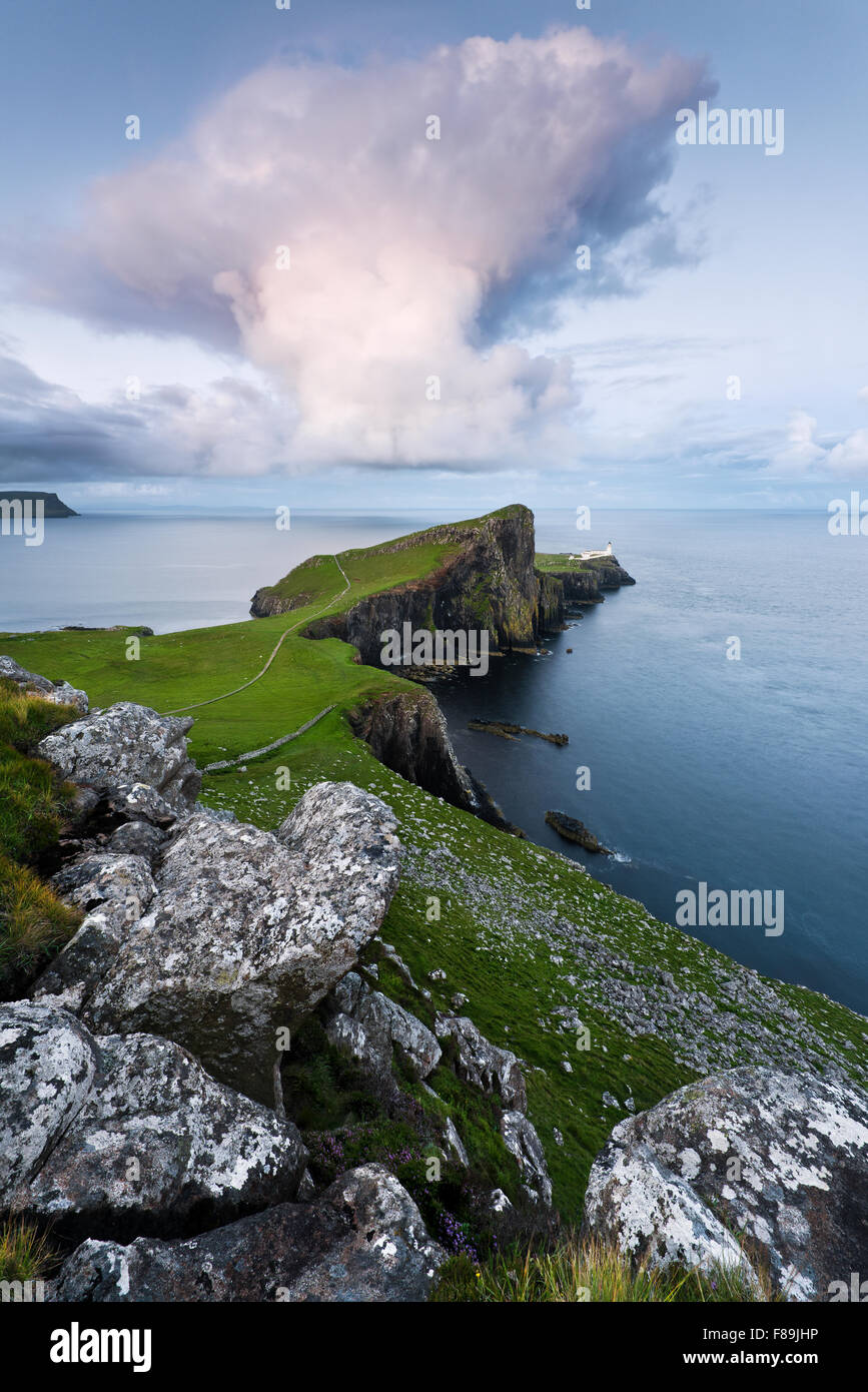 Landschaftlich Punkt, Isle Of Skye, Schottland, Europa Stockfoto