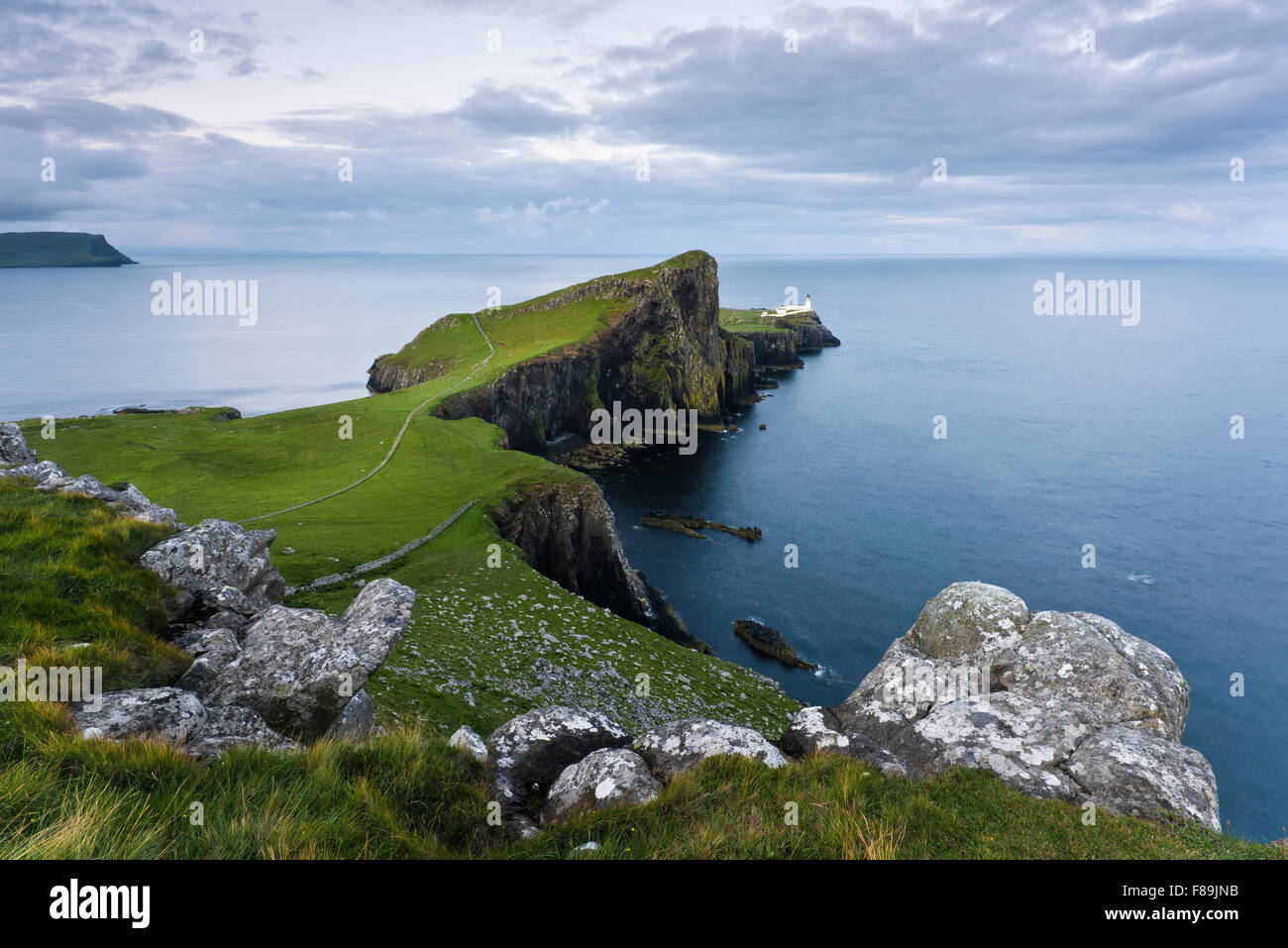Landschaftlich Punkt, Isle Of Skye, Schottland, Europa Stockfoto