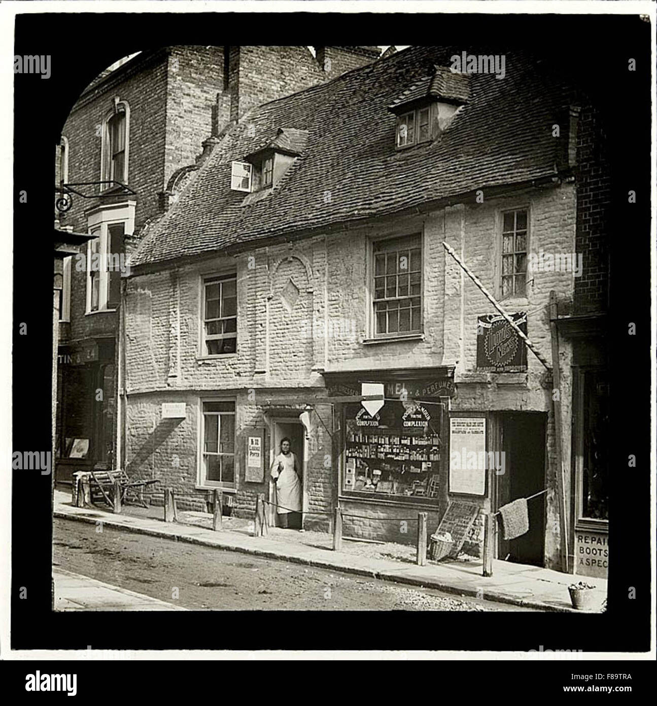 3 Lombard Street, Margate, späten 1890er Jahren? Rätsel endlich gelöst! Stockfoto