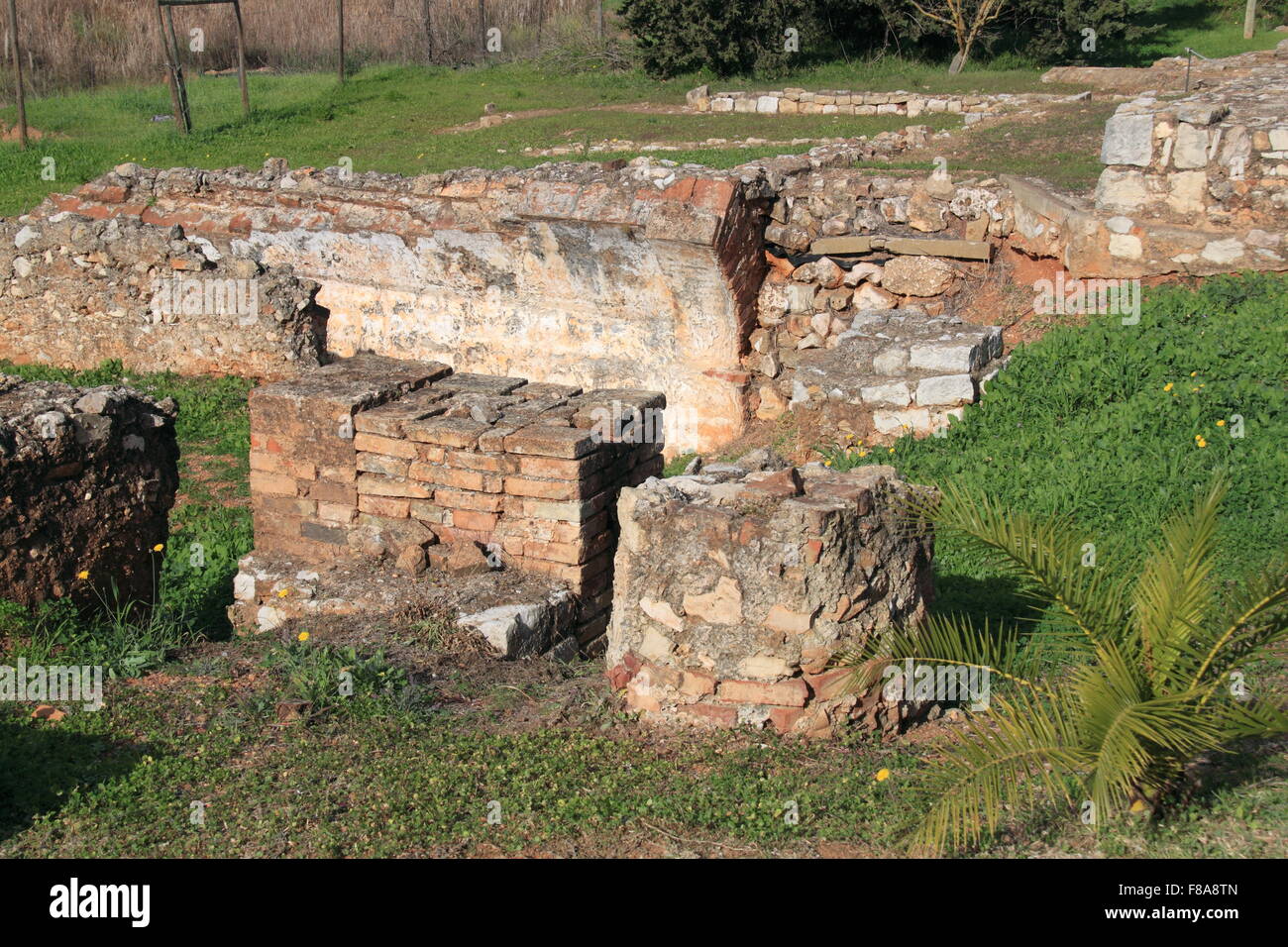 Keller lagern, Cerro da Vila römischen archäologischen Stätte und Museum, Vilamoura, Quarteira, Algarve, Portugal, Europa Stockfoto