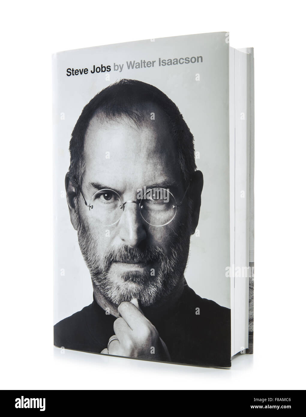 Steve Jobs Biografie von Walter Isaacson Stockfoto