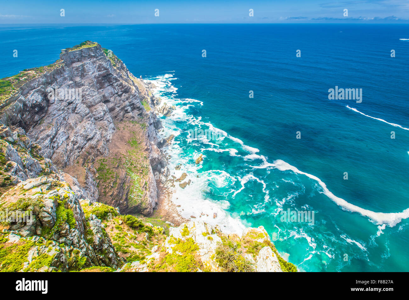 Landschaften von Cape Point, Südafrika Stockfoto