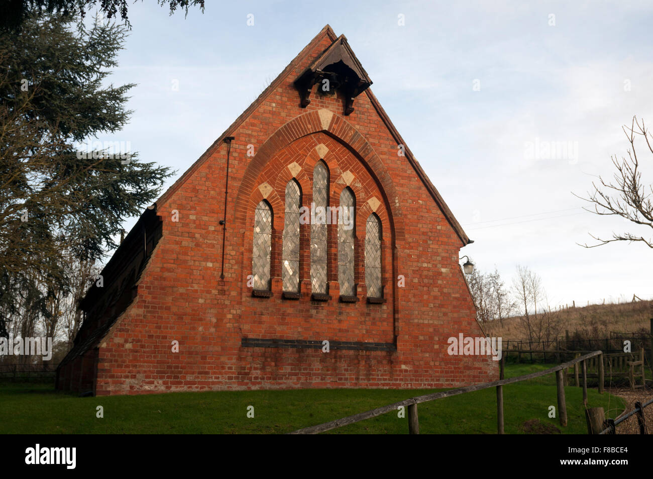 St. Lukas Kirche, Lowsonford, Warwickshire, England, Vereinigtes Königreich Stockfoto