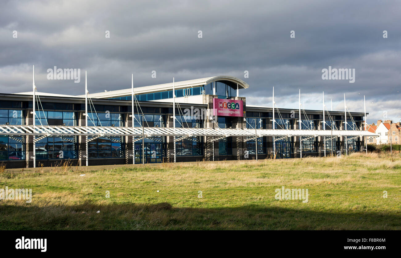 Mecca Bingo riesige Halle moderne Stockfoto