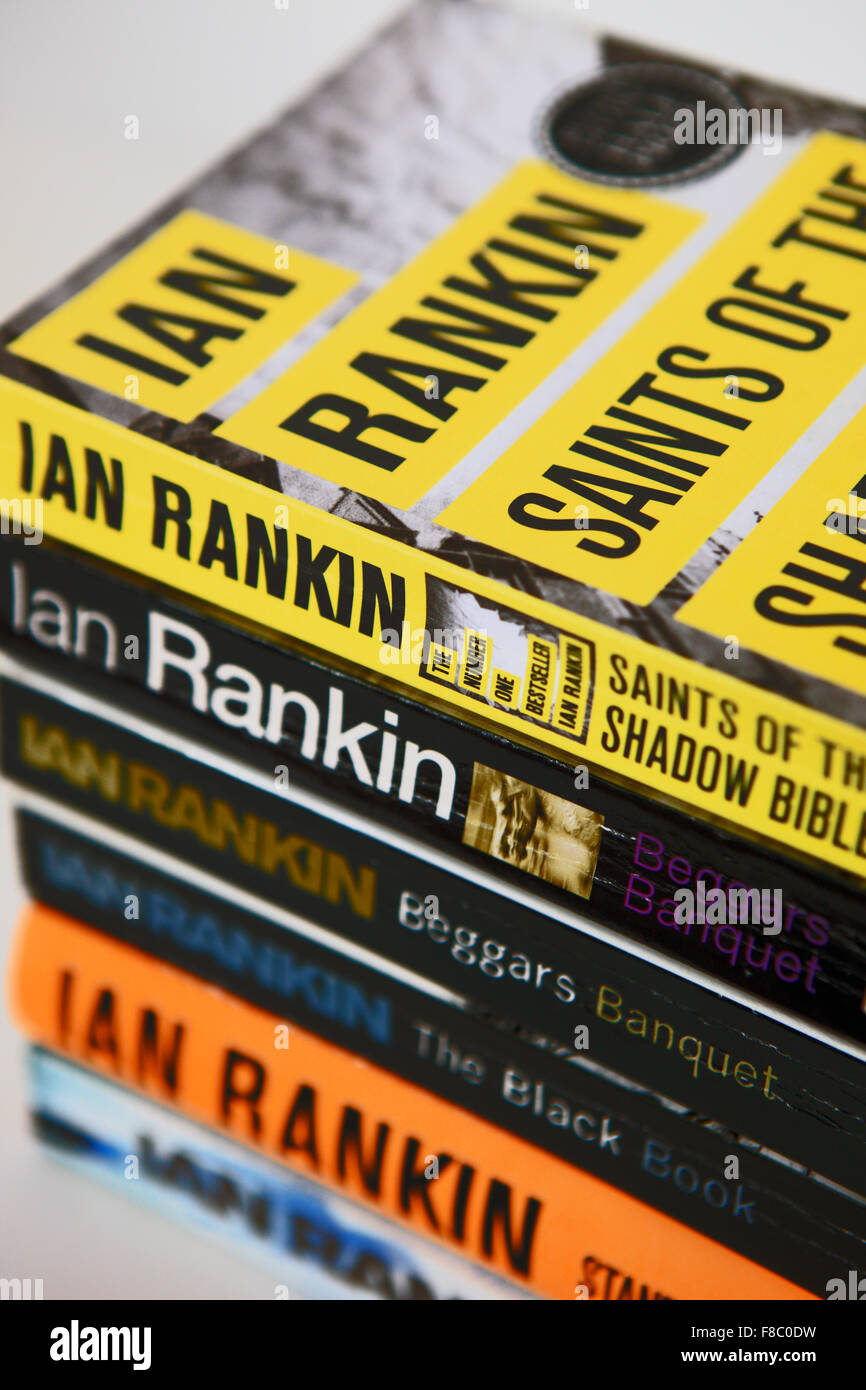 Romane von Ian Rankin Stockfoto