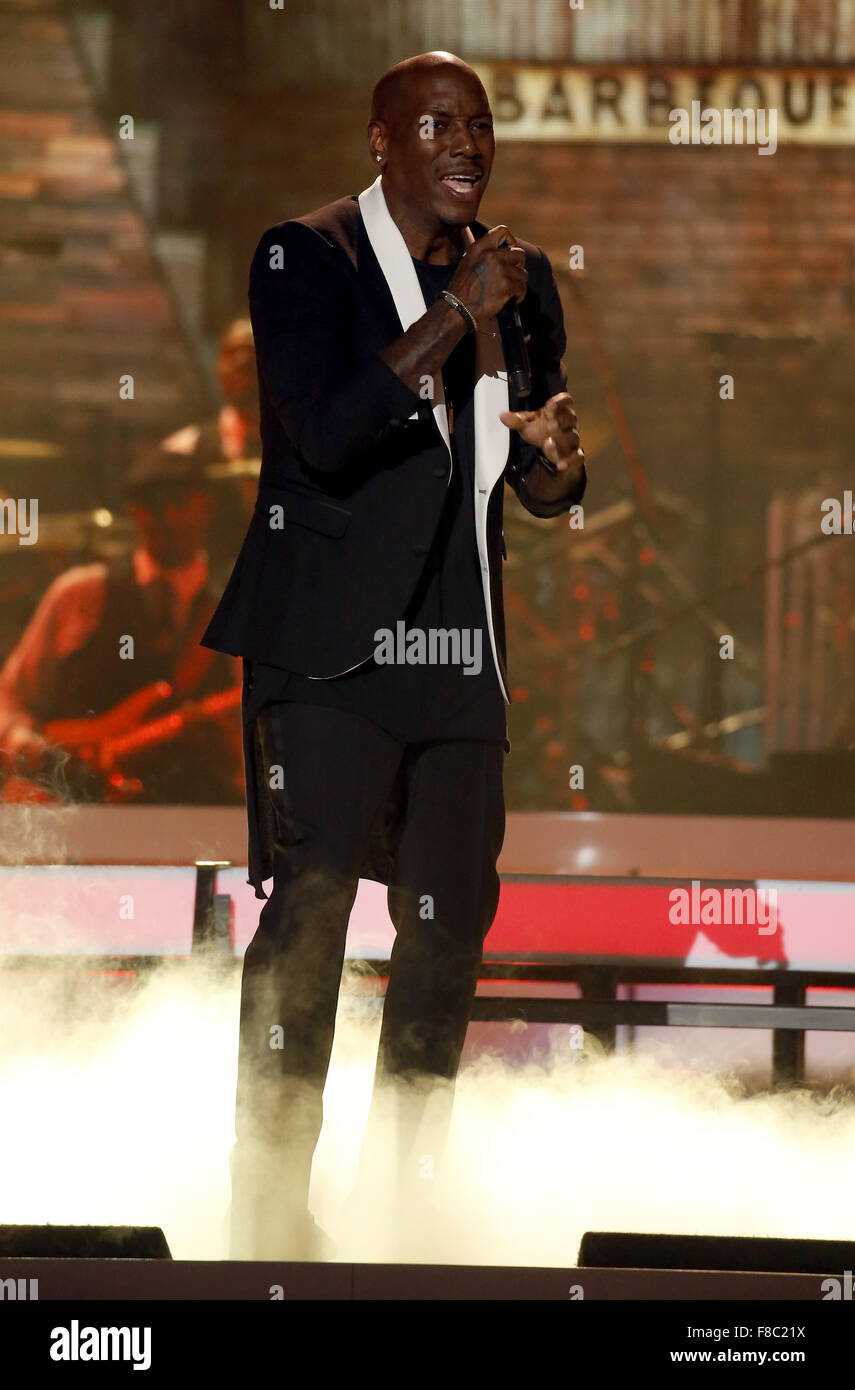 2015 Soul Train Music Awards zeigen in der Orleans Arena mit: Tyrese wo: Las Vegas, Nevada, Vereinigte Staaten, wann: 7. November 2015 Stockfoto