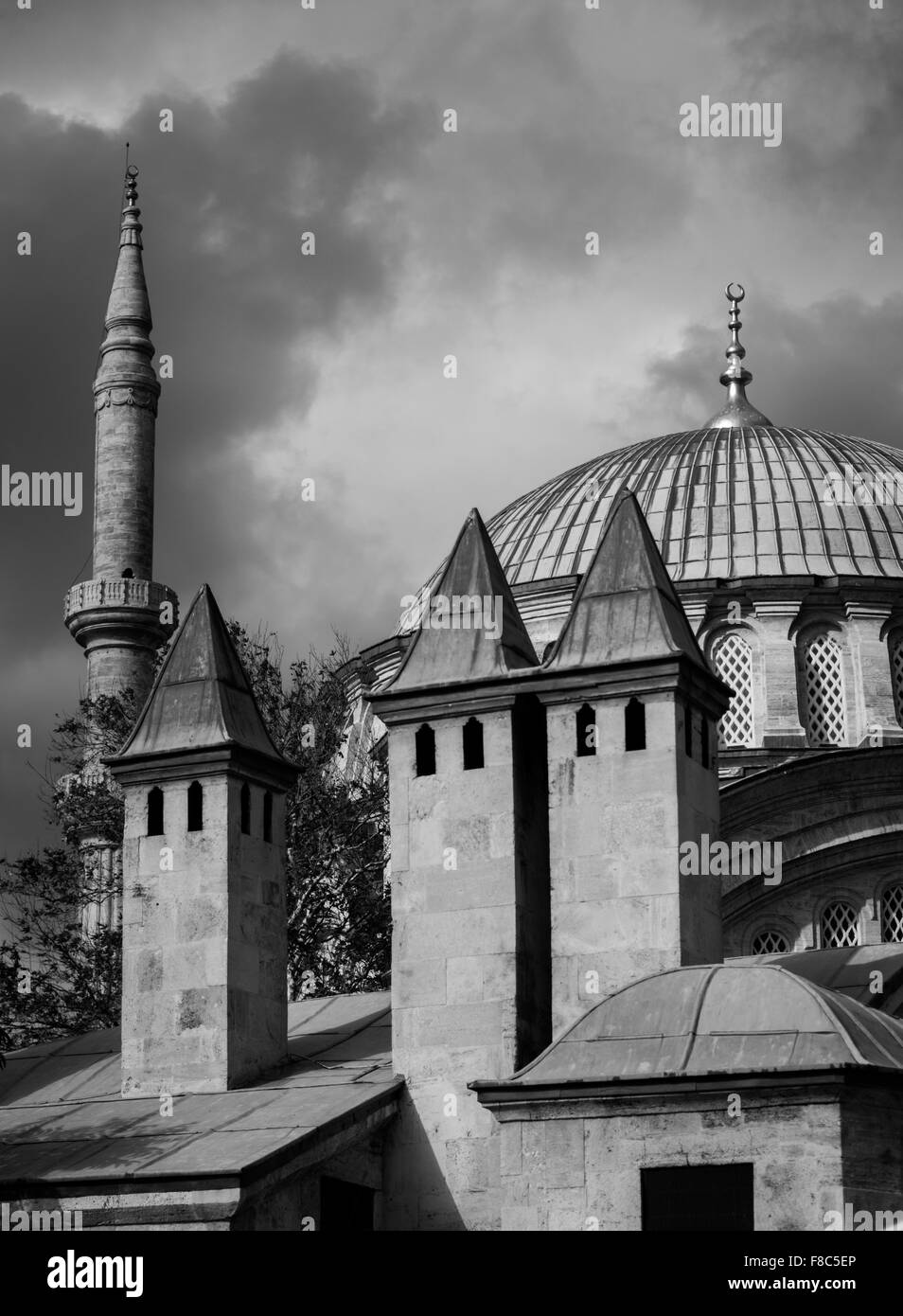 Osmanische Architektur, Istanbul Stockfoto