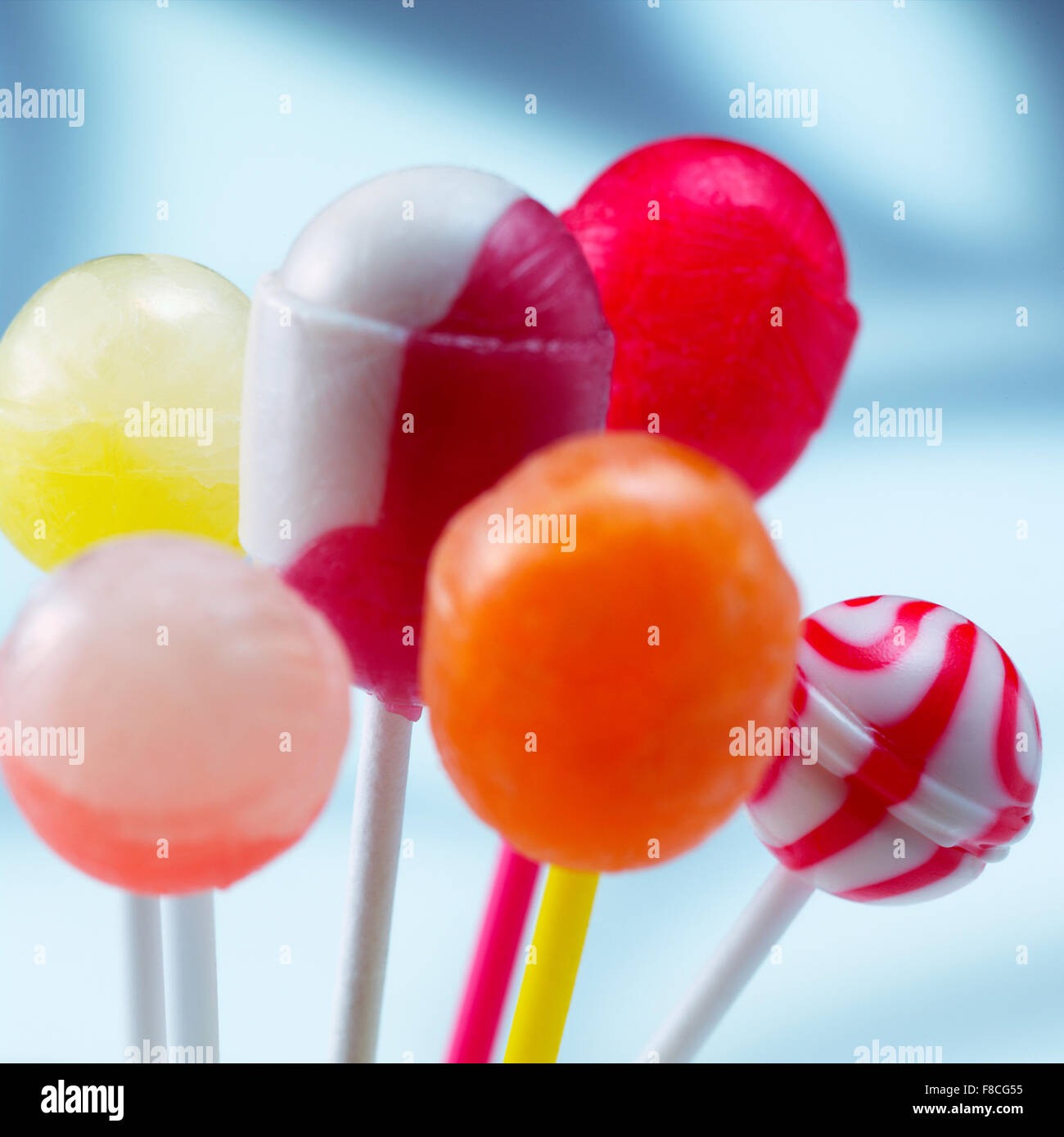 Auswahl von Süßigkeiten Stockfoto