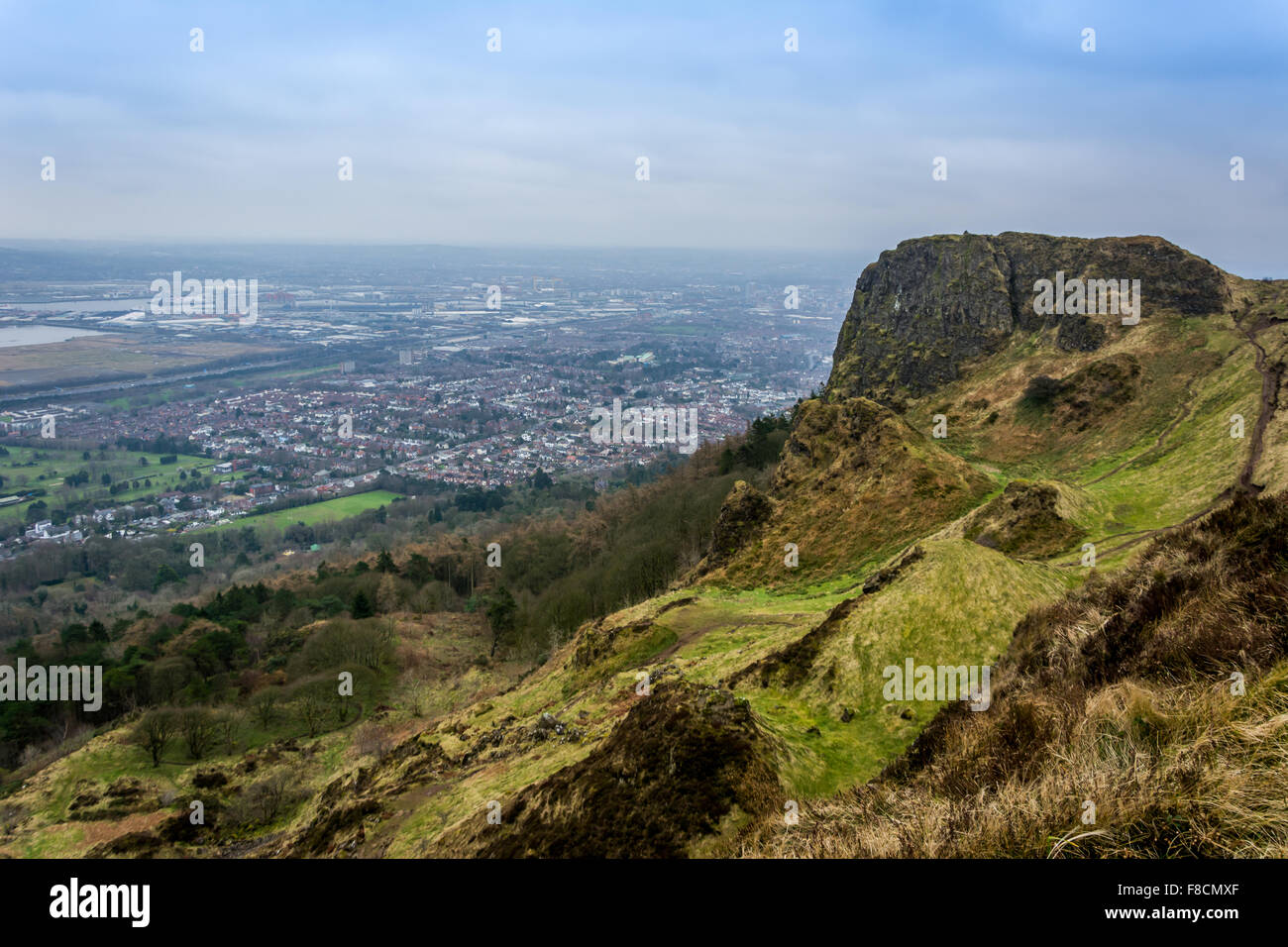 Belfasts ikonischen Cavehill Stockfoto