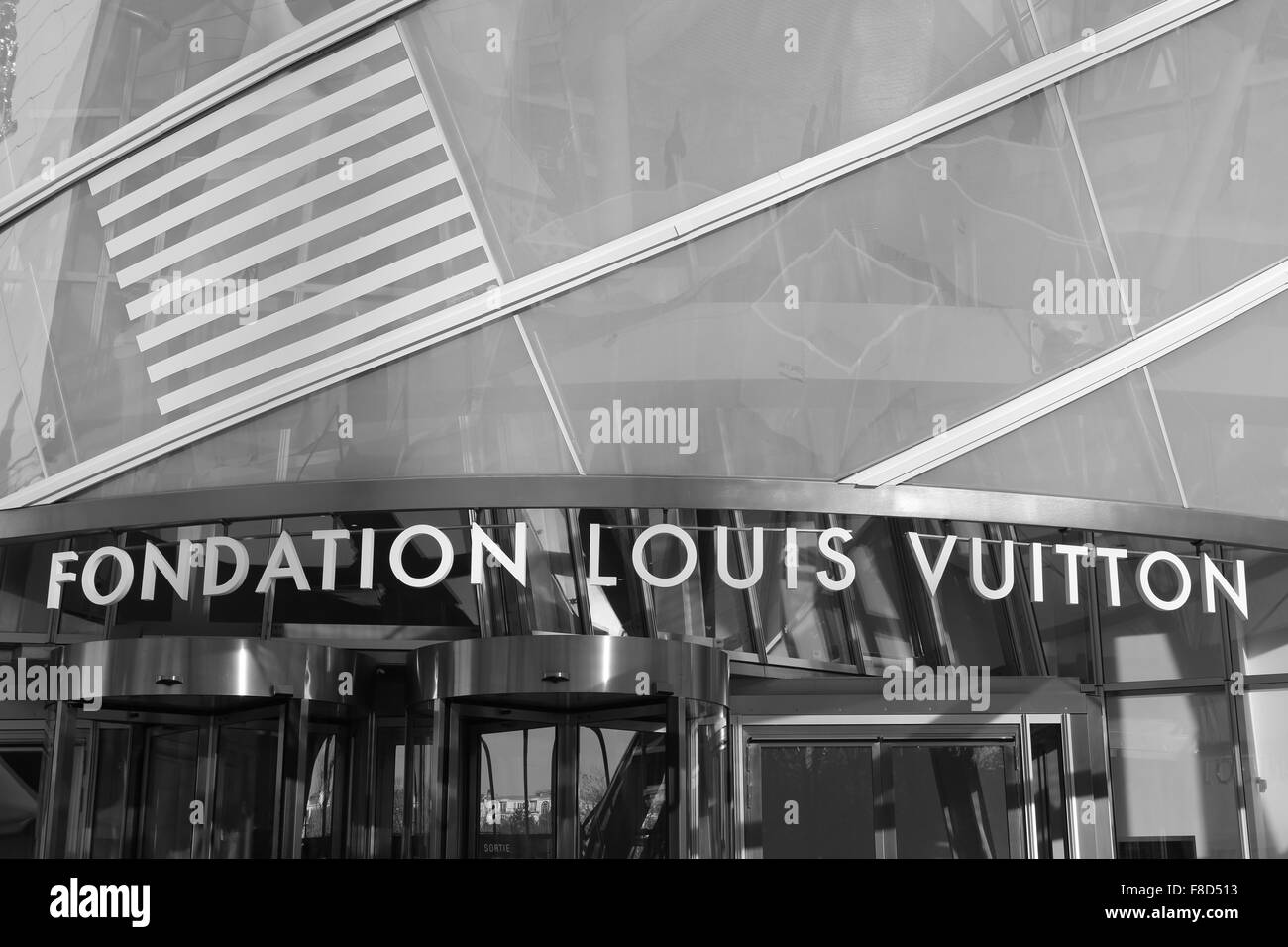 Fondation Louis Vuitton, Paris, Frankreich Stockfoto