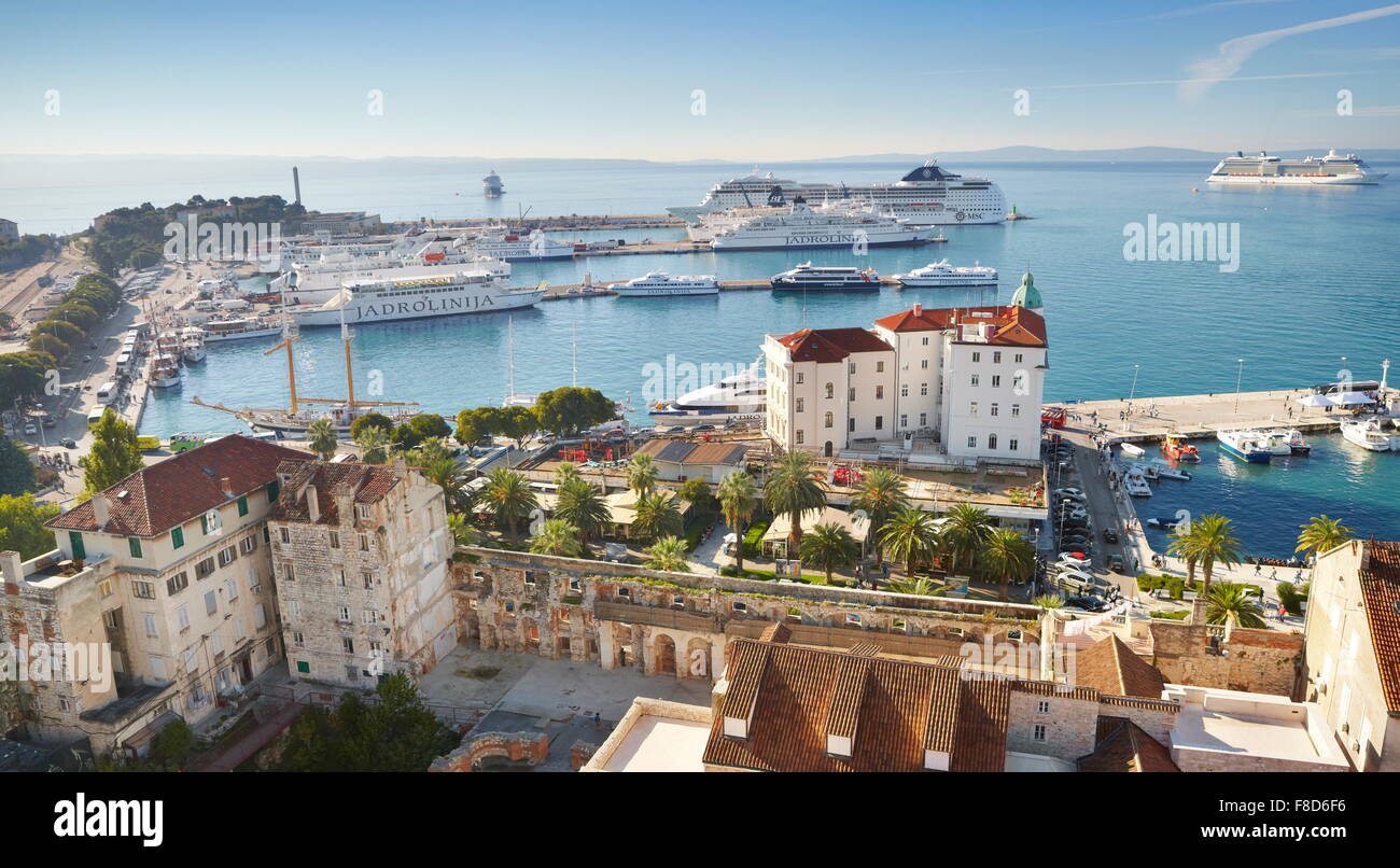 Split, Kroatien, Europa Stockfoto