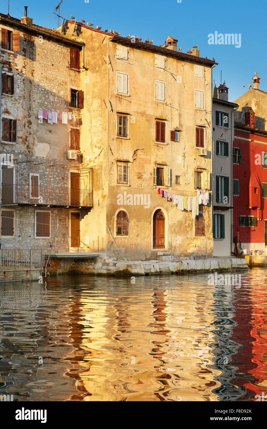 Altstadt von Rovinj, Kroatien Stockfoto