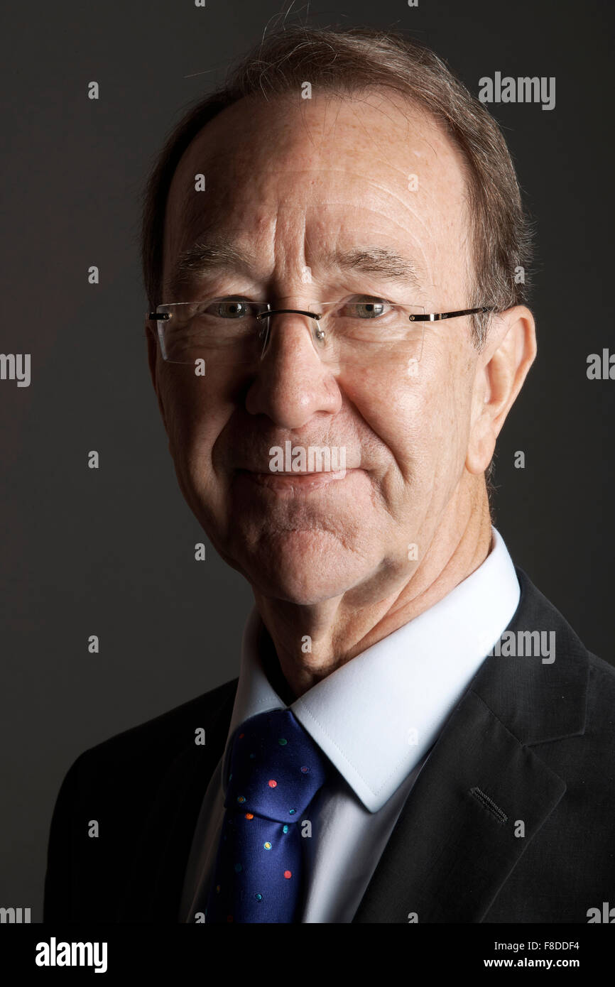 Sir Ian Kershaw am literarischen Oldie Mittagessen 12.08.15 Stockfoto