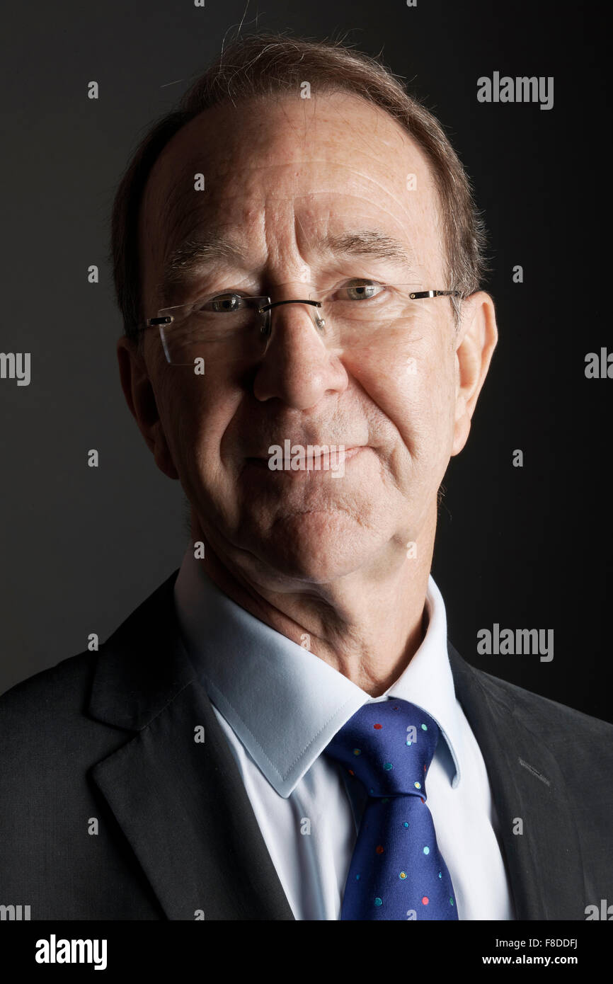 Sir Ian Kershaw am literarischen Oldie Mittagessen 12.08.15 Stockfoto