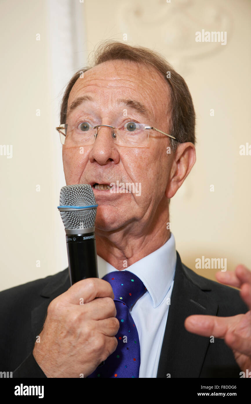 Sir Ian Kershaw am literarischen Oldie Mittagessen 12.08.15 Stockfoto