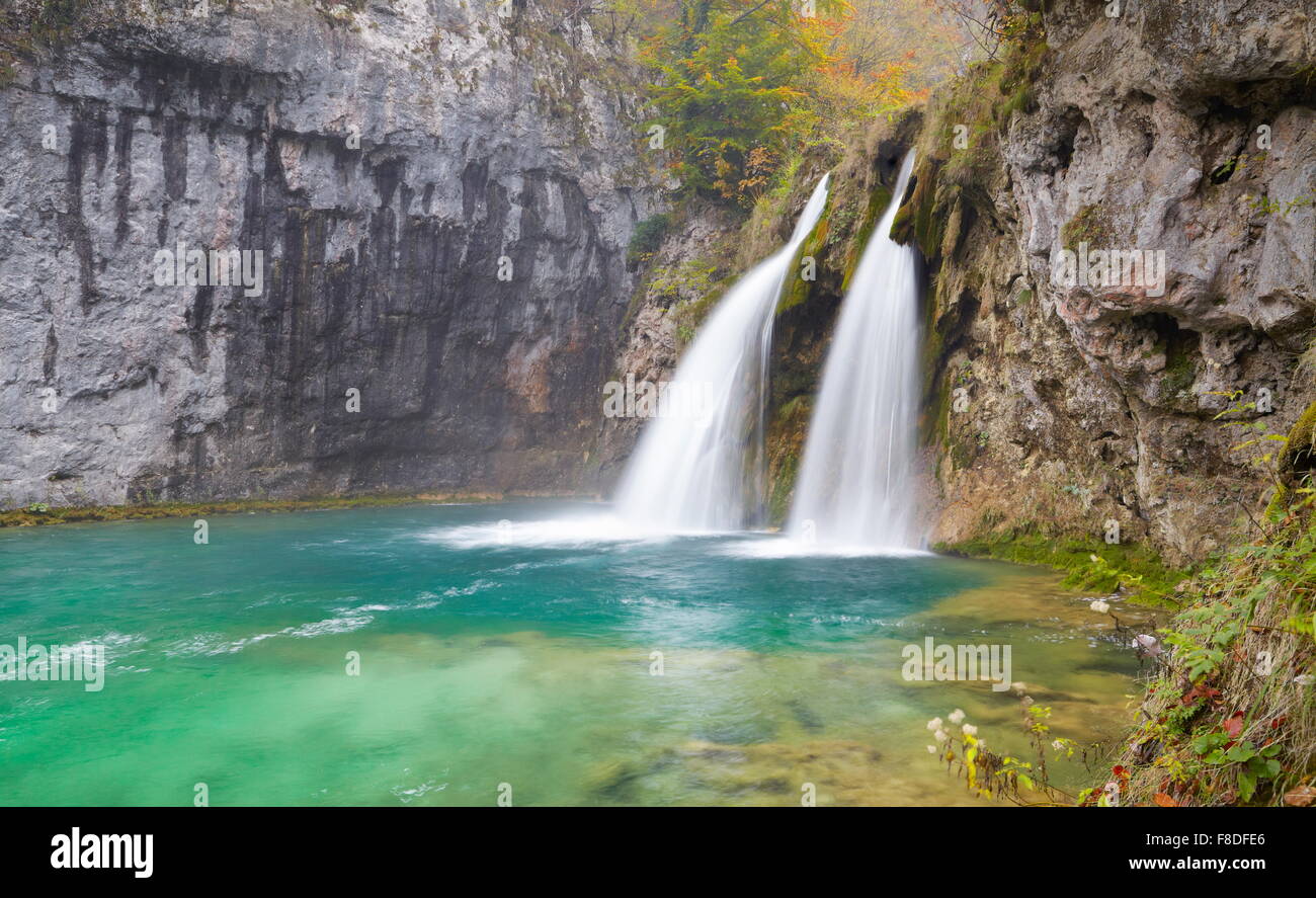 Nationalpark Plitvicer Seen, Kroatien, Europa Stockfoto
