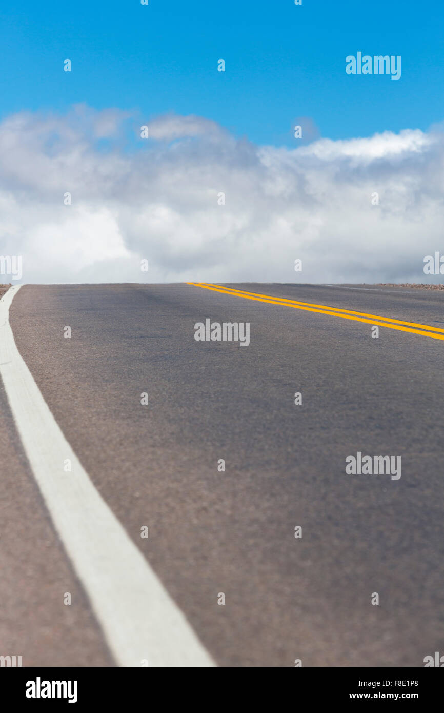 Nationalstraße 40 im Norden von Argentinien Stockfoto