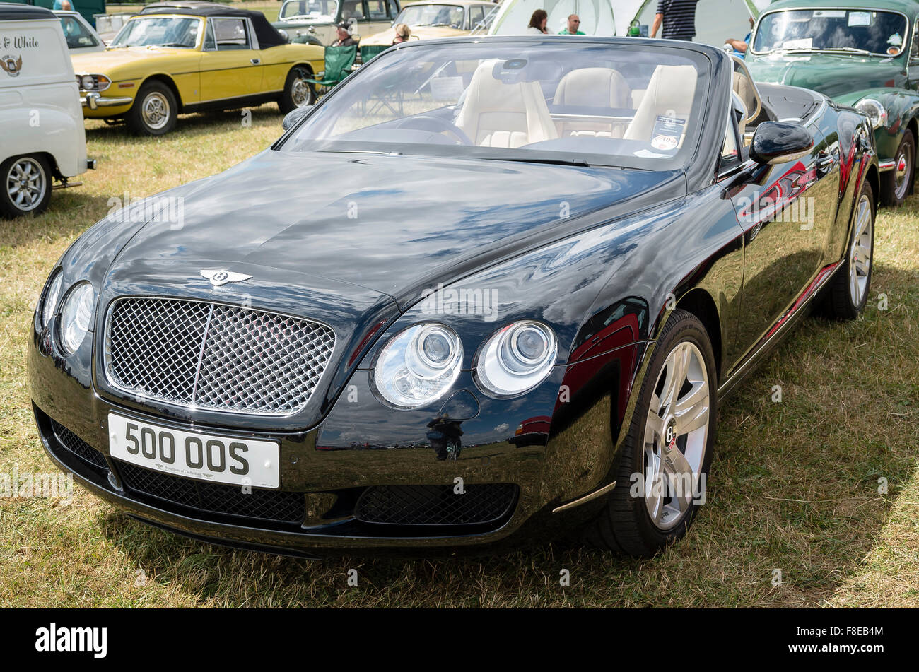 Bentley Continental GTC Softtop Luxus-Sportlimousine Stockfoto