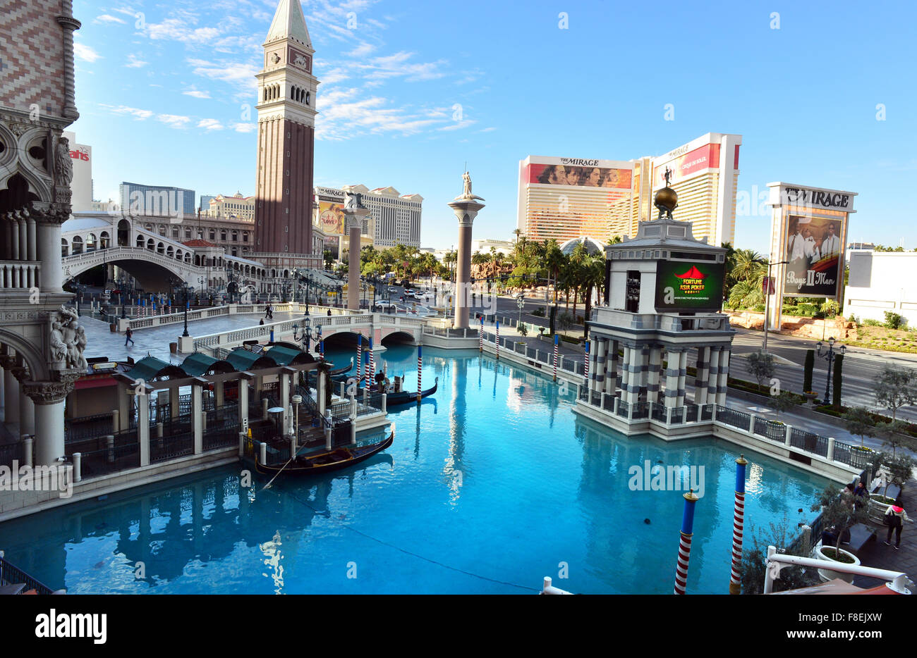 Das Venetian Resort Hotel & Casino, Grand Canal shops Las Vegas, Nevada Stockfoto