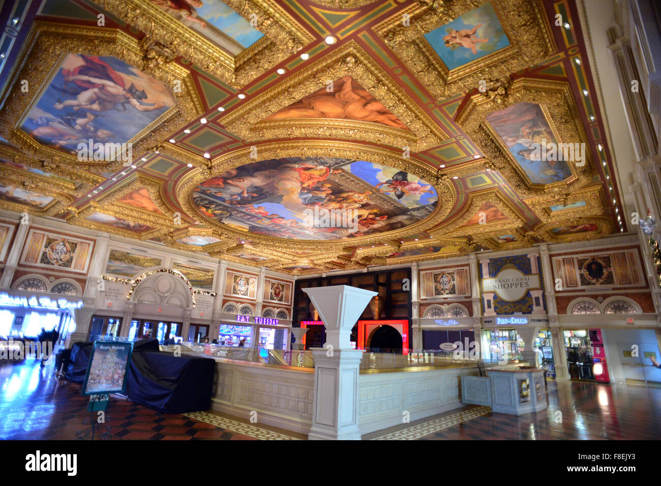 Der Sixtinischen Kapelle An Der Venezianischen Las Vegas