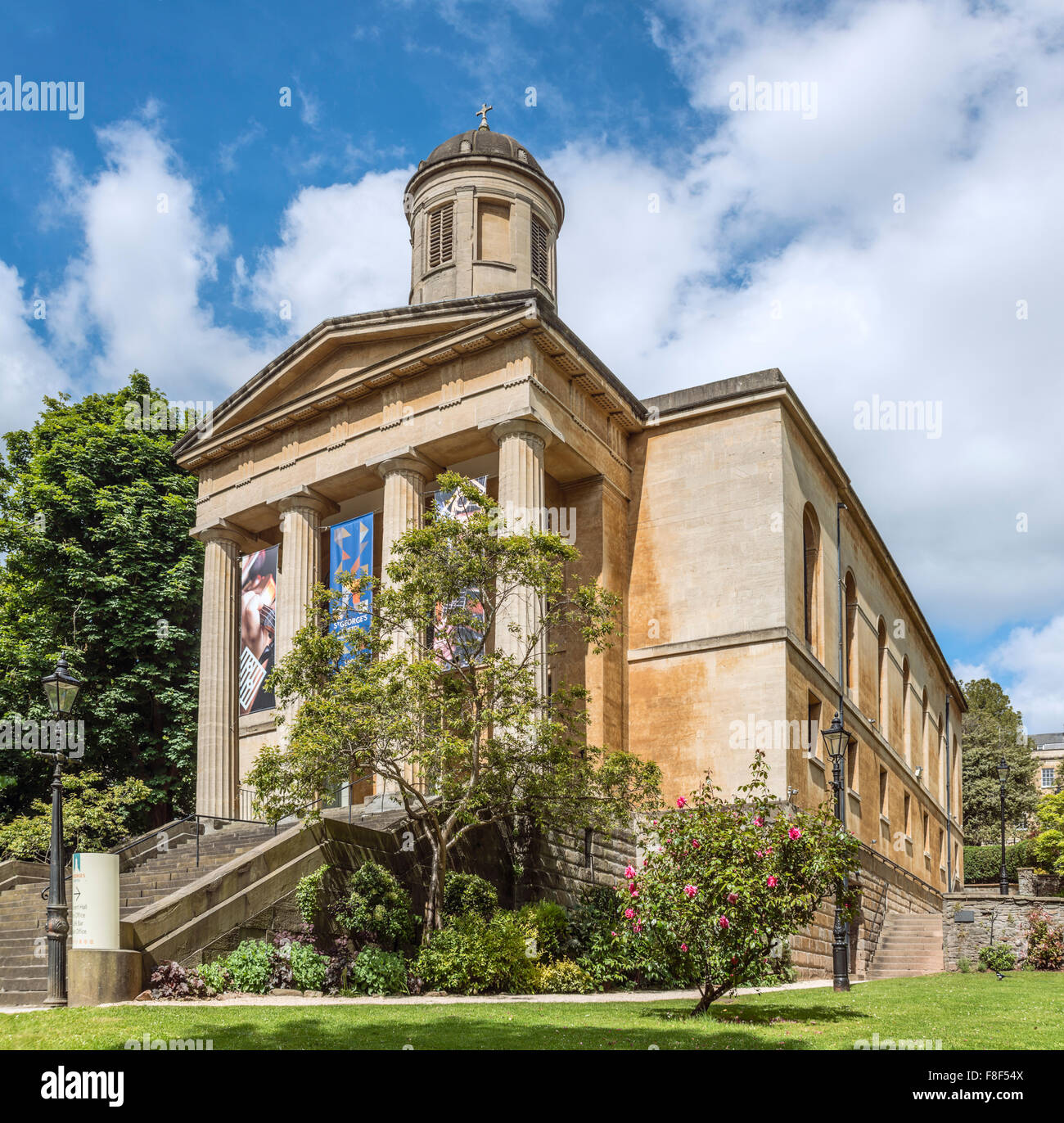 Str. Georges Kirche, einer großen Konzerthalle bei Brandon Hill, Bristol, Somerset, England, UK Stockfoto