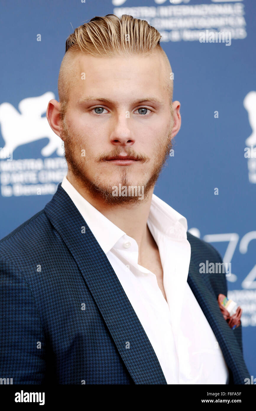 Venedig, Italien - SEPTEMBER 11: Schauspieler Alexander Ludwig besucht den Fototermin "Geh mit mir" während des 72. Venedig Film Festival Stockfoto