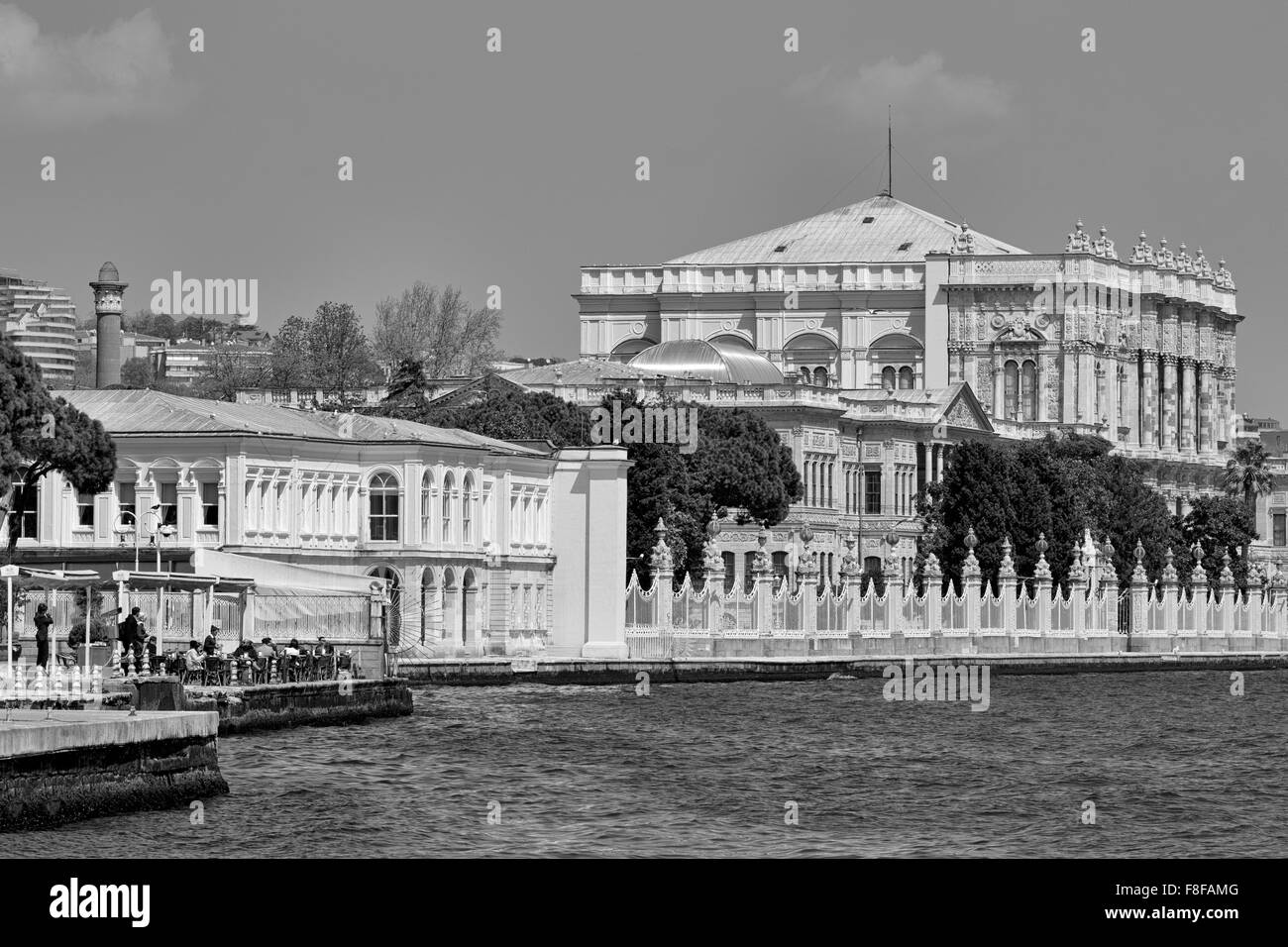 Dolmabahce Palast, Istanbul, Türkei, Europa Stockfoto