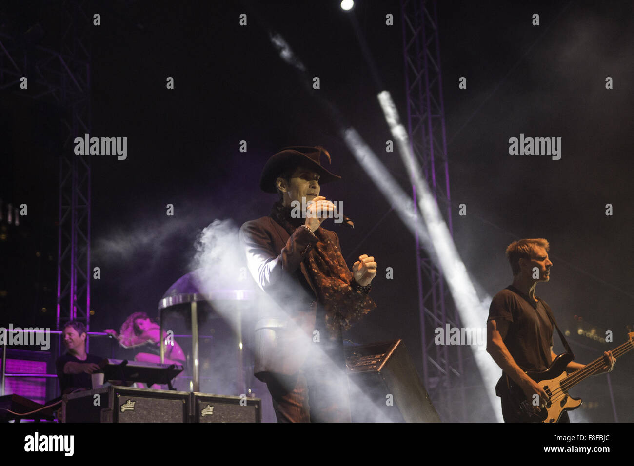 Spaß Spaß Spaß Fest Musik und Comedy Festival - Tag 2 - Auftritte mit: Janes Addiction, Perry Farrell wo: Austin, Texas, Vereinigte Staaten, wann: 7. November 2015 Stockfoto