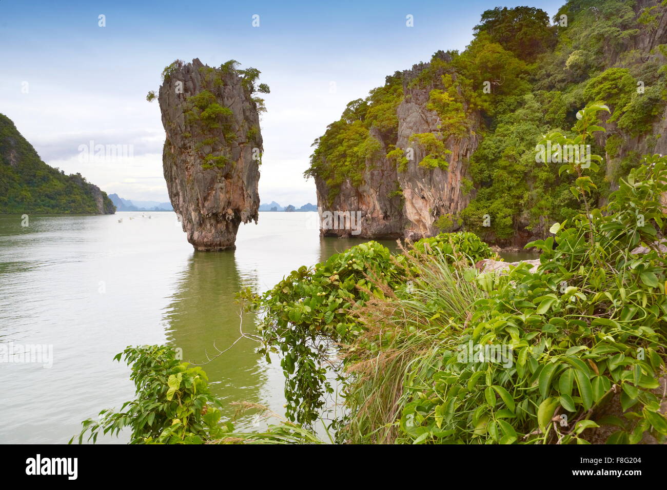 Thailand - James Bond Insel, Phang Nga Bucht Stockfoto