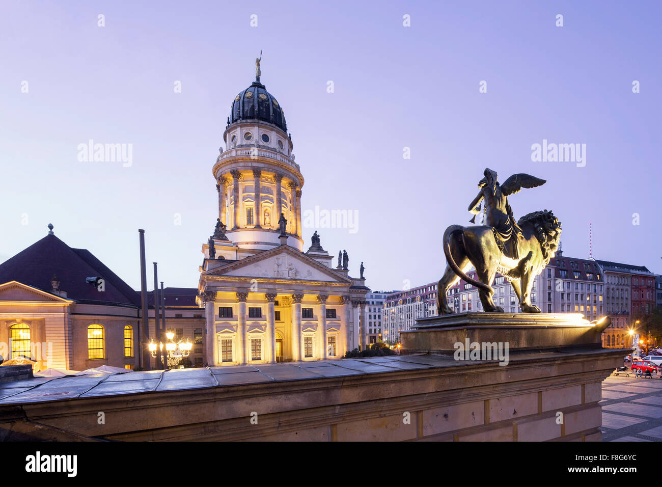 Konzert Haus, französischer Dom, Berlin Stockfoto