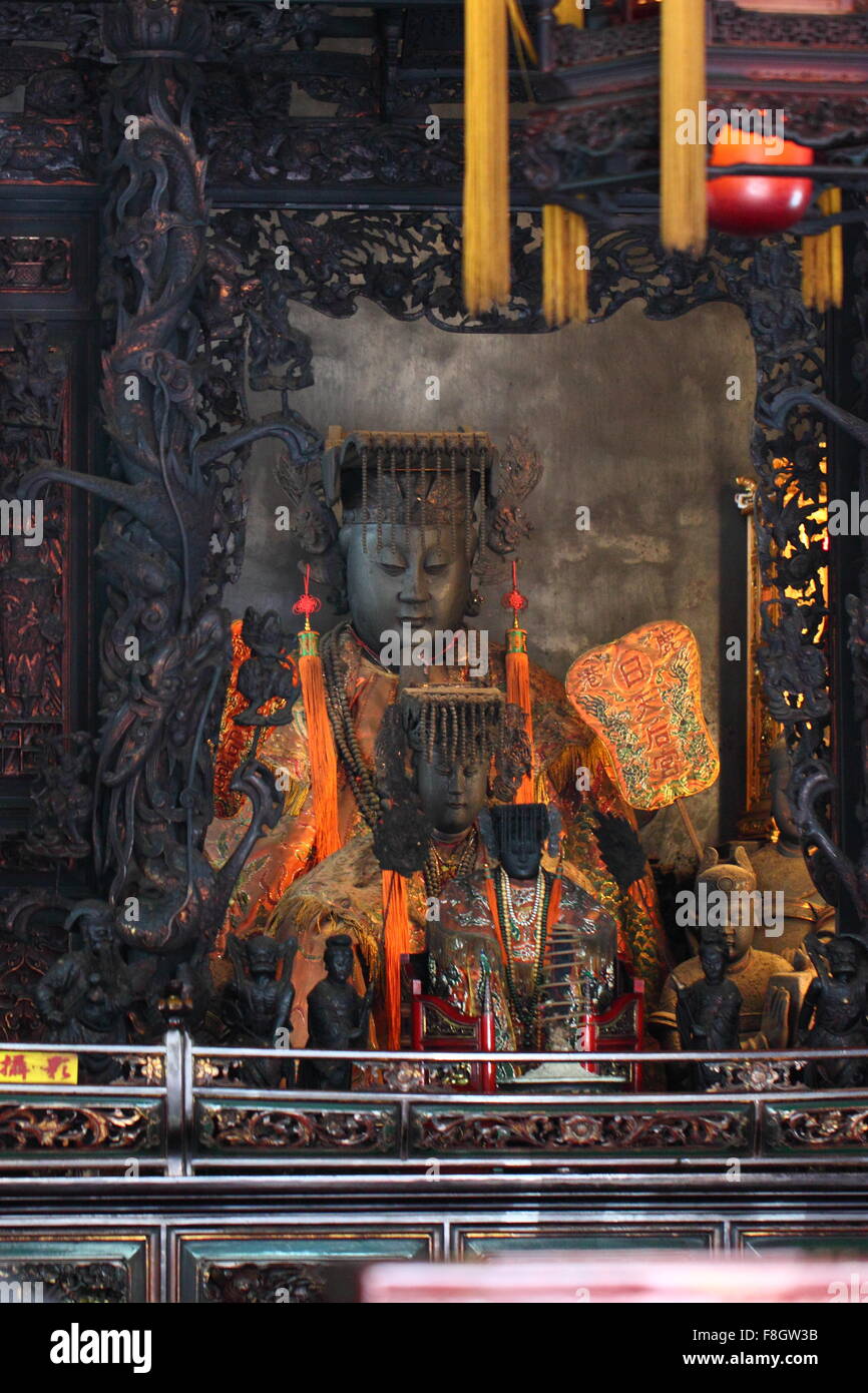 Matsu Statue, Statue der Göttin, Stockfoto