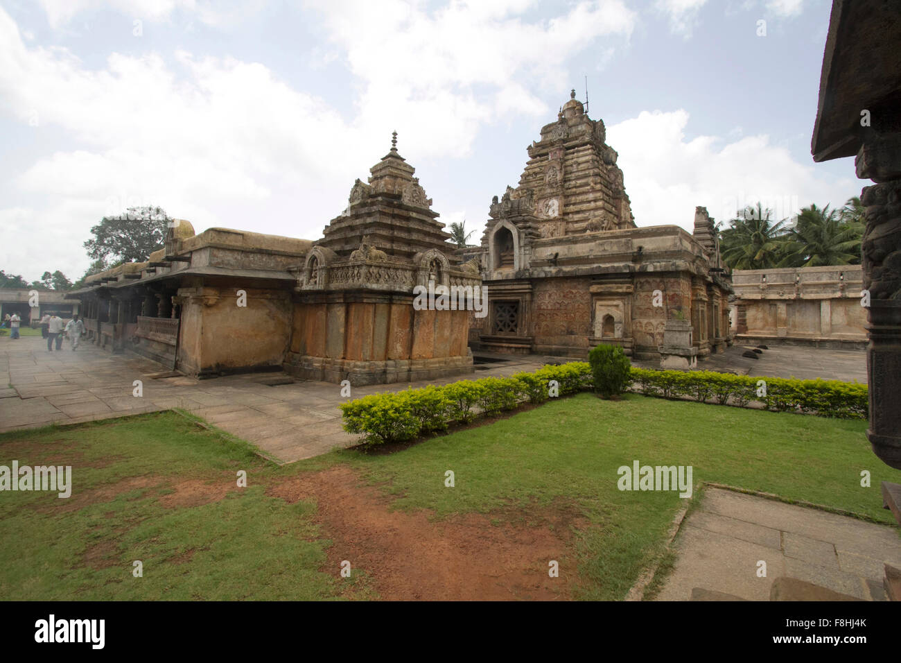 Tempelanlage in Banavasi, ein Tempel Weltkulturerbe in Sirsi in Karnataka. Stockfoto